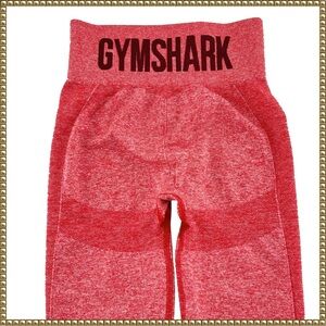 Gymshark Flex High Waisted Leggings Burgundy Marl Small